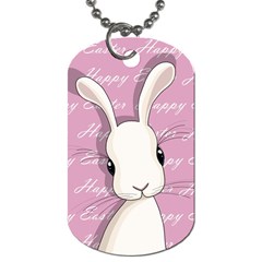Easter Bunny  Dog Tag (two Sides)