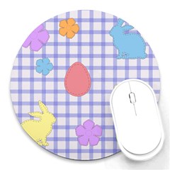 Easter Patches  Round Mousepads