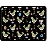 Easter Pattern Double Sided Fleece Blanket (Large)  80 x60  Blanket Back