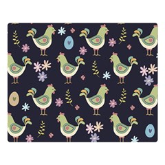 Easter Pattern Double Sided Flano Blanket (large)  by Valentinaart