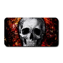 Skull Medium Bar Mats by Valentinaart