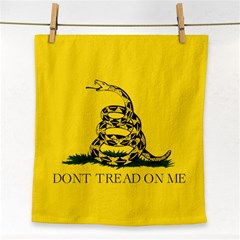 Gadsden Flag Don t Tread On Me Face Towel by snek