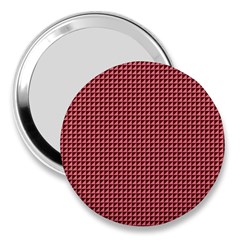 Red Triangulate 3  Handbag Mirrors