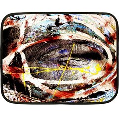 Egg In The Duck   Needle In The Egg 2 Double Sided Fleece Blanket (mini)  by bestdesignintheworld