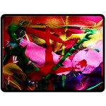 Red Cross 6 Double Sided Fleece Blanket (Large)  80 x60  Blanket Front