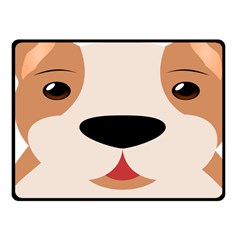 Dog Animal Boxer Family House Pet Fleece Blanket (small) by Sapixe