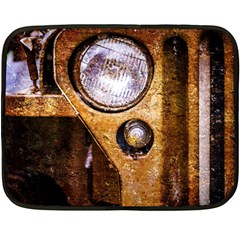 Vintage Off Roader Car Headlight Double Sided Fleece Blanket (mini)  by FunnyCow