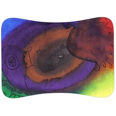 The Black Whole Egg Velour Seat Head Rest Cushion