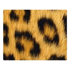 Animal Print Leopard Double Sided Flano Blanket (large)  by NSGLOBALDESIGNS2