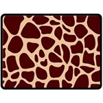 Gulf lrint Double Sided Fleece Blanket (Large)  80 x60  Blanket Back