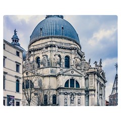 Santa Maria Della Salute Church, Venice, Italy Double Sided Flano Blanket (medium)  by dflcprintsclothing