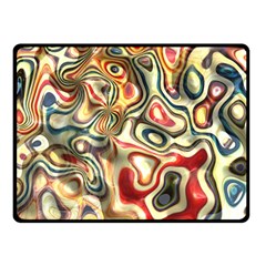 Abstract Background Pattern Art Fleece Blanket (small) by Pakrebo