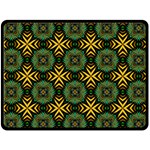 Kaleidoscope Pattern Seamless Double Sided Fleece Blanket (Large)  80 x60  Blanket Back