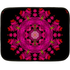 The Star Above Everything Shining Clear And Bright Double Sided Fleece Blanket (mini)  by pepitasart