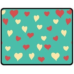 Tenderhearted Double Sided Fleece Blanket (medium)  by WensdaiAmbrose