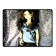 Chocolate Double Sided Fleece Blanket (small)  by snowwhitegirl