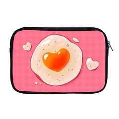 Omelette Heart Pink Valentine Apple Macbook Pro 17  Zipper Case
