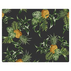 Pineapples Pattern Double Sided Flano Blanket (medium)  by Sobalvarro
