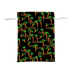 Carrots Pattern Lightweight Drawstring Pouch (m)