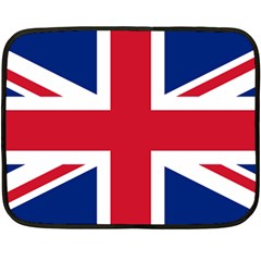 Uk Flag Double Sided Fleece Blanket (mini)  by FlagGallery