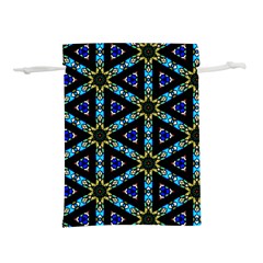 Stained Glass Pattern Church Window Lightweight Drawstring Pouch (m)