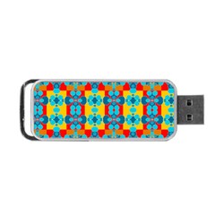 Pop Art  Portable Usb Flash (one Side) by Sobalvarro