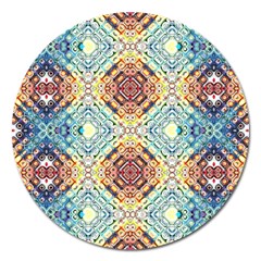 Pattern Magnet 5  (round) by Sobalvarro