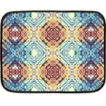 Pattern Double Sided Fleece Blanket (Mini)  35 x27  Blanket Back
