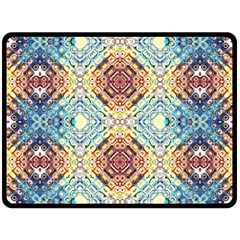 Pattern Fleece Blanket (large)  by Sobalvarro