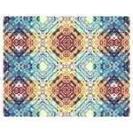 Pattern Double Sided Flano Blanket (Medium)  60 x50  Blanket Back