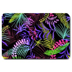 Leaves  Large Doormat  by Sobalvarro