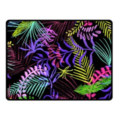Leaves  Fleece Blanket (small) by Sobalvarro