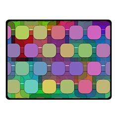 Pattern  Double Sided Fleece Blanket (small)  by Sobalvarro