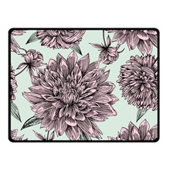 Flowers Double Sided Fleece Blanket (small)  by Sobalvarro