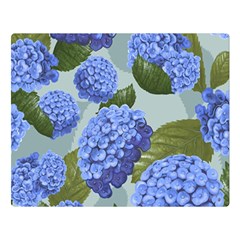 Hydrangea  Double Sided Flano Blanket (large)  by Sobalvarro