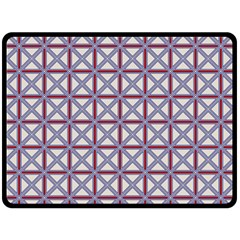 Df Donos Grid Double Sided Fleece Blanket (large)  by deformigo