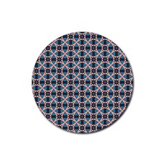 Df Alhambrine Cetta Rubber Round Coaster (4 Pack)  by deformigo