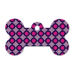 Df Blizzee City Dog Tag Bone (two Sides)
