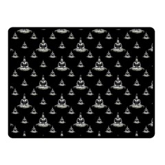 Buddhism Motif Print Pattern Design Double Sided Fleece Blanket (small)  by dflcprintsclothing