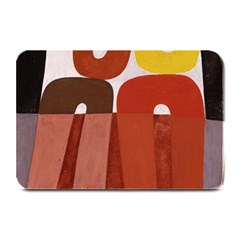 Sophie Taeuber Arp, Composition À Motifs D arceaux Ou Composition Horizontale Verticale Plate Mats by Sobalvarro
