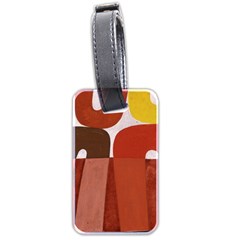 Sophie Taeuber Arp, Composition À Motifs D arceaux Ou Composition Horizontale Verticale Luggage Tag (two Sides) by Sobalvarro