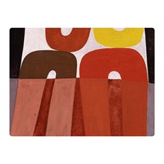 Sophie Taeuber Arp, Composition À Motifs D arceaux Ou Composition Horizontale Verticale Double Sided Flano Blanket (mini)  by Sobalvarro