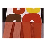 Sophie Taeuber Arp, Composition à Motifs D arceaux Ou Composition Horizontale Verticale Double Sided Flano Blanket (Mini)  35 x27  Blanket Front