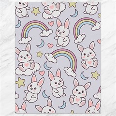 Seamless Pattern With Cute Rabbit Character Canvas 18  X 24 