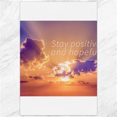 Stay Positive And Hopeful Motivational Background Photo Canvas 20  X 30 