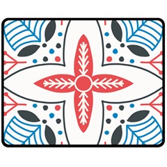 Motif Fleece Blanket (medium)  by Sobalvarro