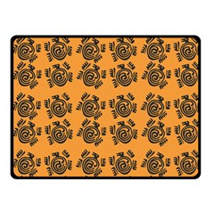 Inka Cultur Animal - Animals And Occult Religion Fleece Blanket (small) by DinzDas
