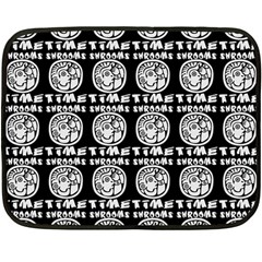 Inka Cultur Animal - Animals And Occult Religion Fleece Blanket (mini) by DinzDas