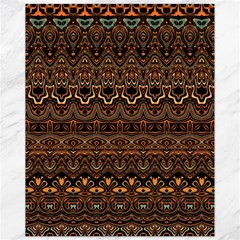 Boho Brown Gold Canvas 11  X 14 