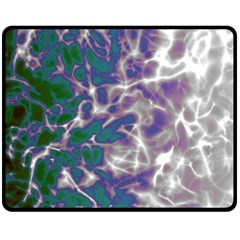 Ninth Level  Double Sided Fleece Blanket (medium)  by MRNStudios